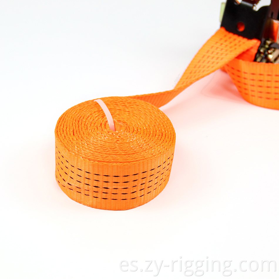 Orange Web Belt
